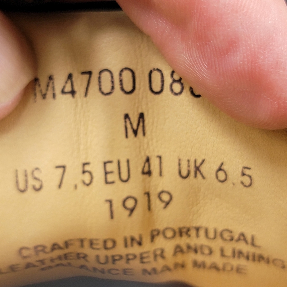 Samuel Hubbard Open‎ Road Walking Black/Brown Leather Mens 7.5 - Picture 10 of 10